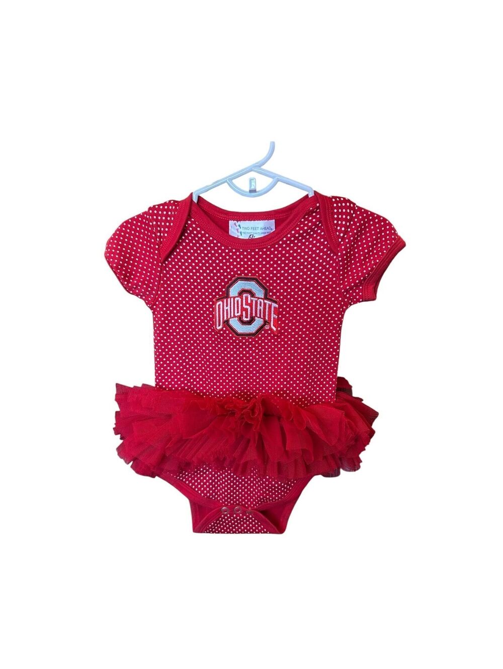 Ohio State tutu onesies 12 months